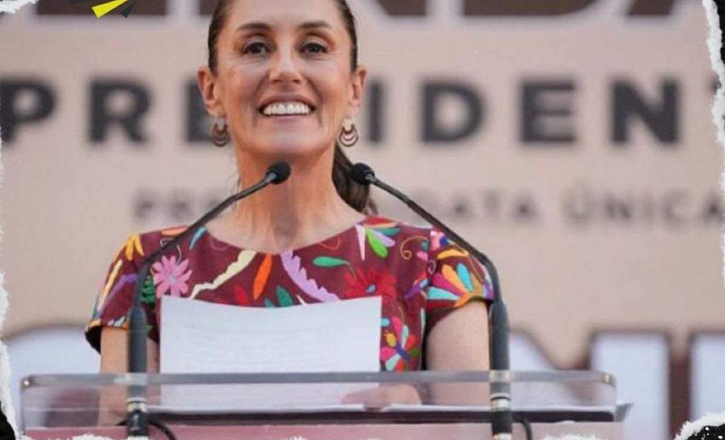 CLAUDIA SHEINBAUM PRESUME QUE MÉXICO ROMPE RÉCORD EN EXPORTACIONES