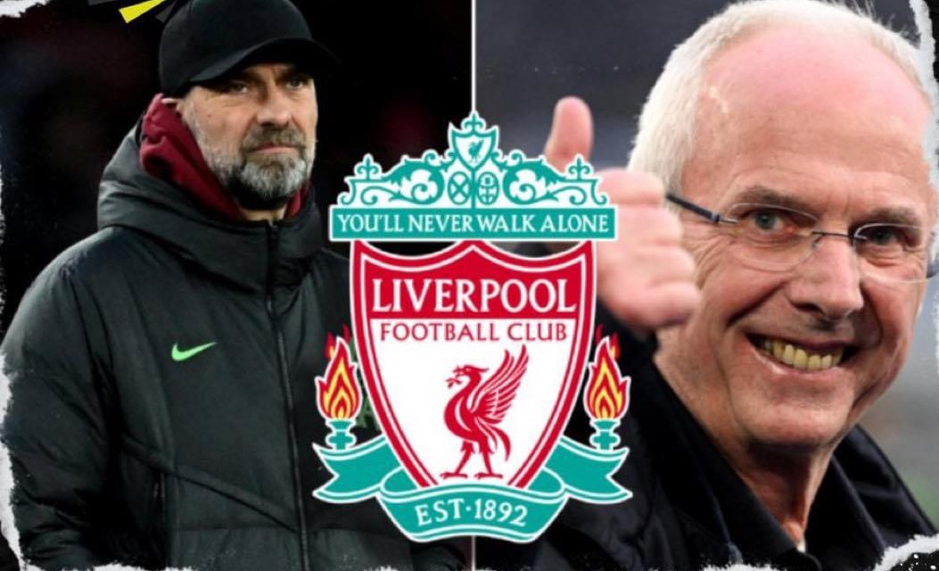 JÜRGEN KLOPP LE CUMPLIRÁ EL SUEÑO A SVEN ERIKSSON , DIRIGIR AL EQUIPO INGLÉS