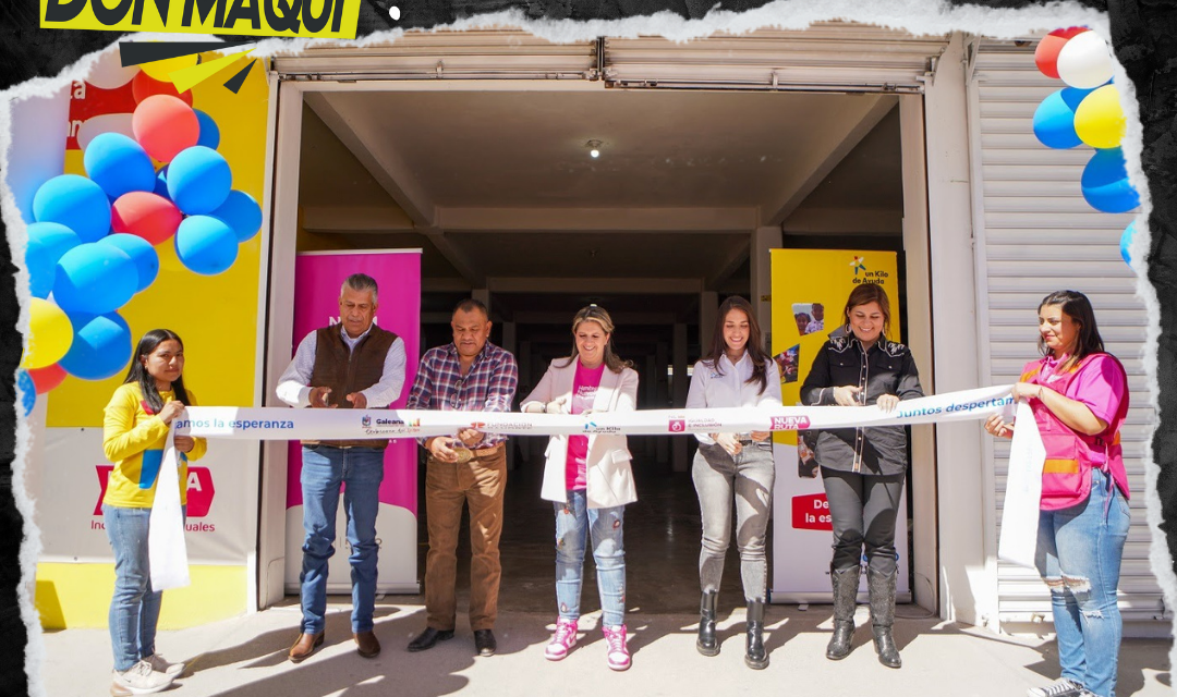 INAUGURAN UN DESARROLLO INFANTIL TEMPRANO (CEDIT) EN GALEANA