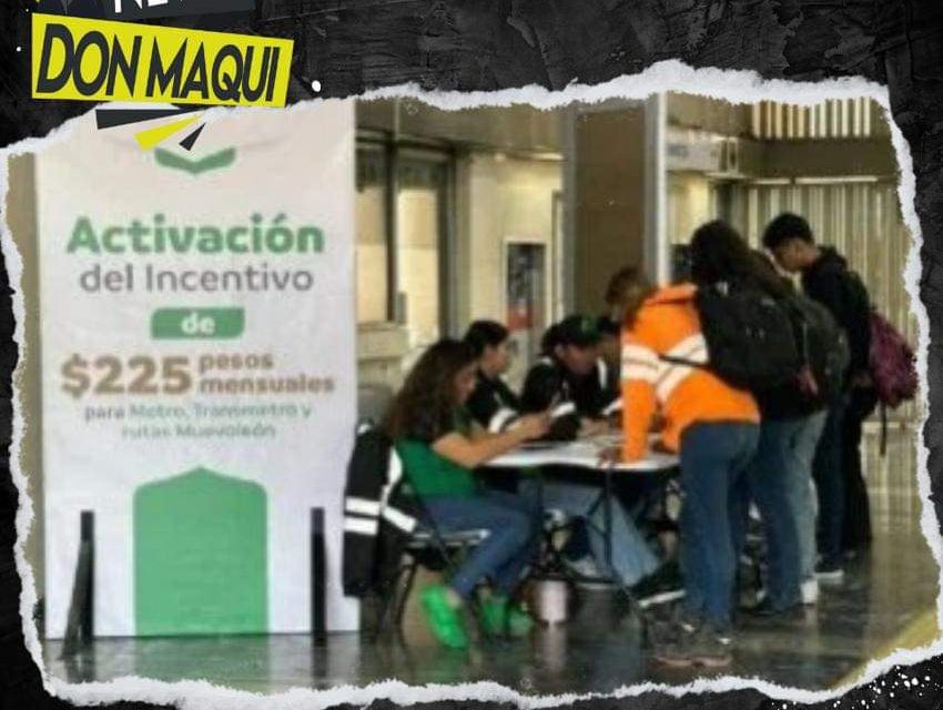 SE PUEDE REALIZAR EL TRÁMITE PARA APOYO DE TRANSPORTE PÚBLICO EN 9 ESTACIONES 