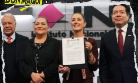 CLAUDIA SHIENBAUM REALIZA SU REGISTRO ANTE EL INE COMO CANDIDATA PRESIDENCIAL DE MORENA