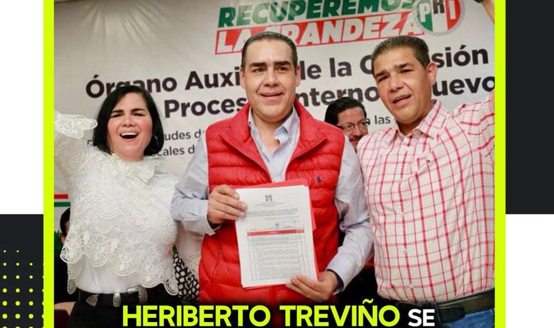 HERIBERTO TREVIÑO SE REGISTRA COMO CANDIDATO A DIPUTADO LOCAL POR EL DISTRITO 22