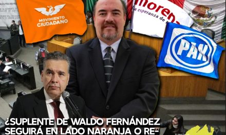 WALDO FERNÁNDEZ PEDIRÁ LICENCIA Y SU SUPLENTE EL EX PANISTA JOSÉ ALFREDO PÉREZ BERNAL LLEGÓ POR MORENA, PERO AHORA ES EMECISTA, ¿SEGUIRÁ EN EL LADO NARANJA O REGRESARÁ A LOS BRAZOS DEL PAN?