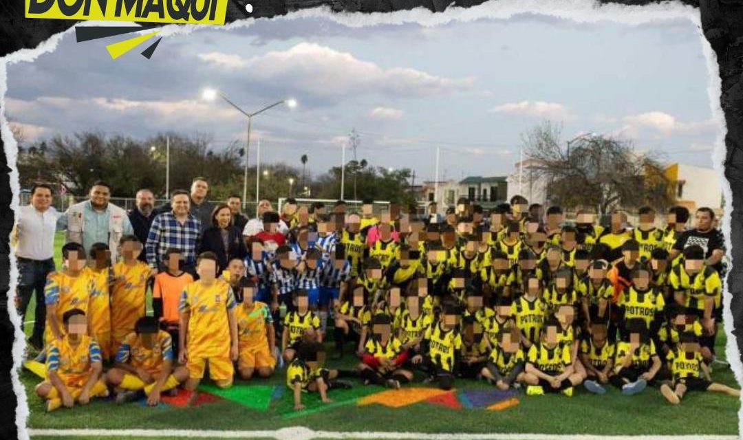 CRISTINA DÍAZ INAUGURA REHABILITACIÓN DE CANCHAS DE FÚTBOL 7