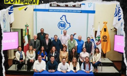 PAN, PRI Y PRD EN LA COALICIÓN “FUERZA Y CORAZÓN POR NUEVO LEÓN” PRESENTAN SUS EJES DE CAMPAÑA