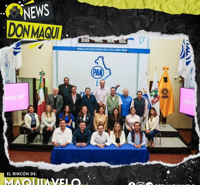 PAN, PRI Y PRD EN LA COALICIÓN “FUERZA Y CORAZÓN POR NUEVO LEÓN” PRESENTAN SUS EJES DE CAMPAÑA