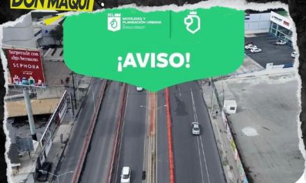 GOBIERNO DE NUEVO LEÓN ANUNCIA REDUCCIÓN DE CARRILES EN AVENIDAS CONSTITUCIÓN Y SAN JERÓNIMO