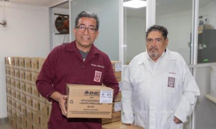 EL INSTITUTO POLITÉCNICO NACIONAL (IPN) INICIA PRODUCCION DE PIGMENTO INDELEBLE PARA ELECCIONES 2024