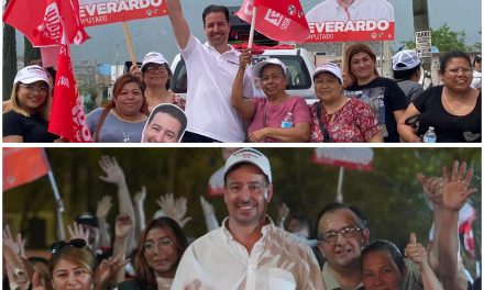 EVERARDO BENAVIDES, CANDIDATO A DIPUTADO FEDERAL CONTINÚA RECORRIENDO EL MUNICIPIO DE JUÁREZ