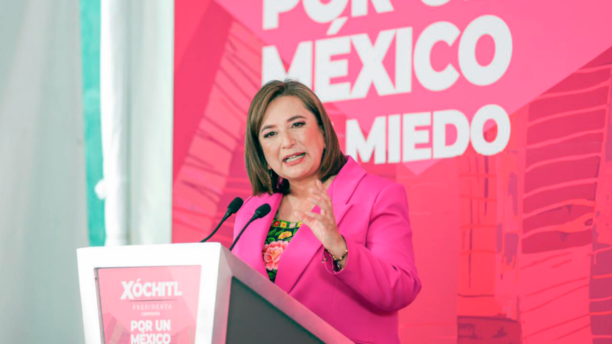 XÓCHITL GÁLVEZ CANDIDATA DE “FUERZA Y CORAZÓN POR MÉXICO” PRESENTA SU ESTRATEGIA DE SEGURIDAD