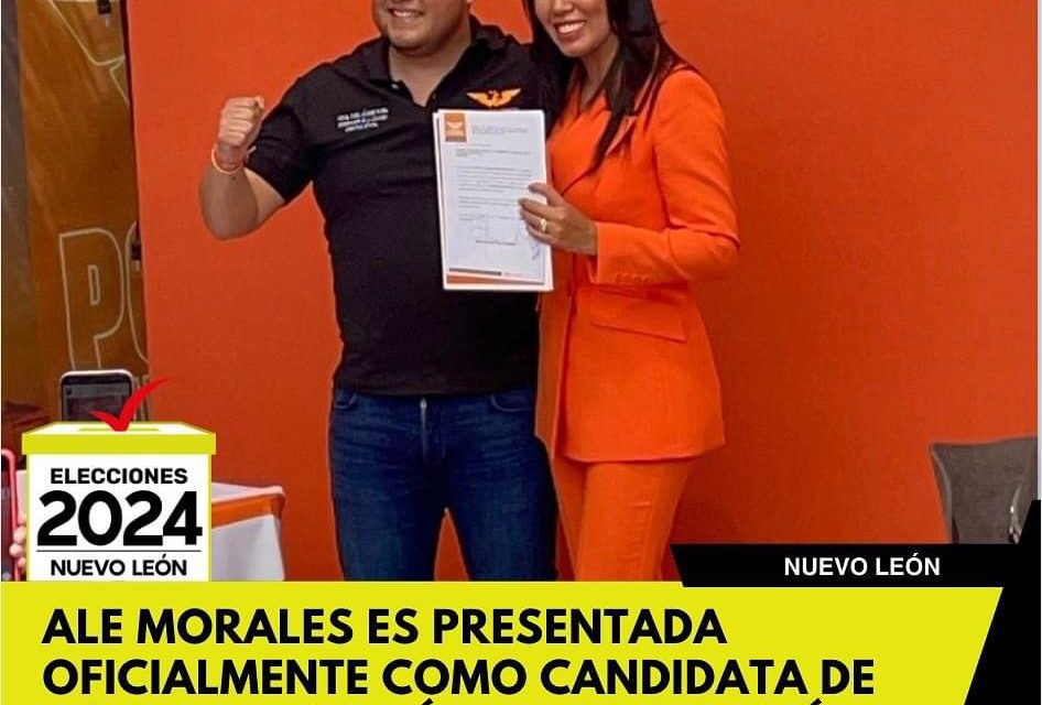 ALEJANDRA MORALES  ES PRESENTADA OFICIALMENTE COMO CANDIDATA DE MC A LA ALCALDÍA DE SAN NICOLÁS