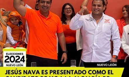 JESÚS NAVA ES PRESENTADO COMO EL CANDIDATO DE MC A LA ALCALDÍA DE SANTA CATARINA