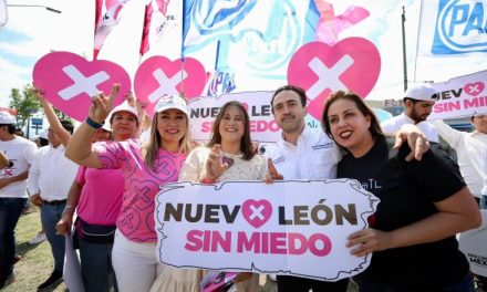 DIANA VEGA GÁLVEZ, HIJA DE XÓCHITL GÁLVEZ SE REÚNE CON CANDIDATOS EN NUEVO LEÓN