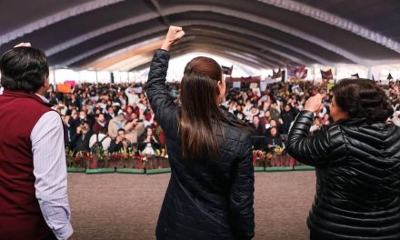 PREVIO A MEGA ARRANQUE DE CAMPAÑA, CLAUDIA SHEINBAUM LLAMA A LA UNIDAD CON CANDIDATOS FEDERALES