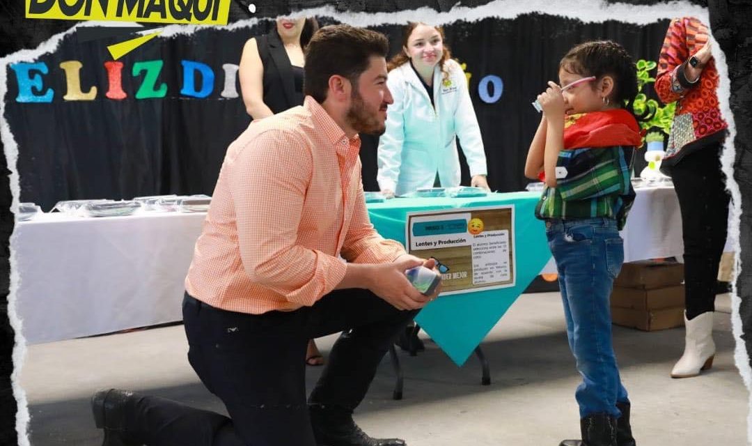 EL PROGRAMA “VER BIEN PARA APRENDER MEJOR” LLEGA HASTA JUÁREZ, ALUMNOS Y ALUMNAS RECIBEN LENTES GRATIS