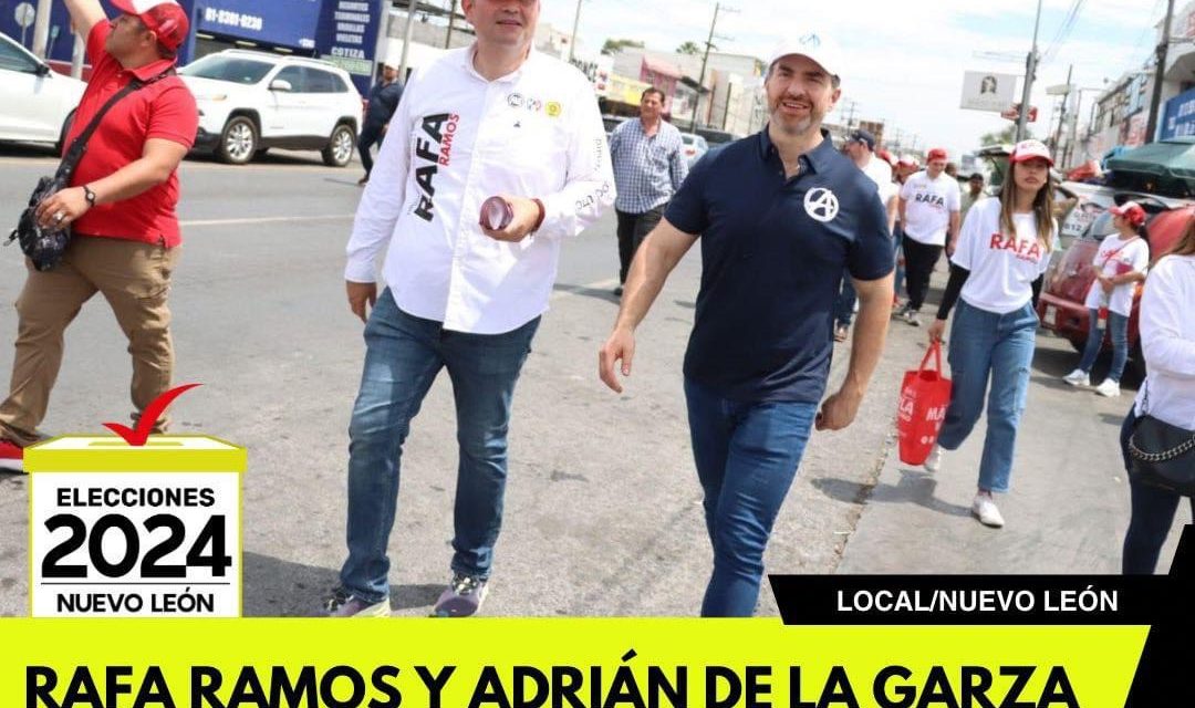 RAFA RAMOS Y ADRIÁN DE LA GARZA RECORREN JUNTOS MONTERREY