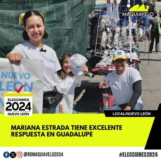 MARIANA ESTRADA TIENE EXCELENTE RESPUESTA EN GUADALUPE