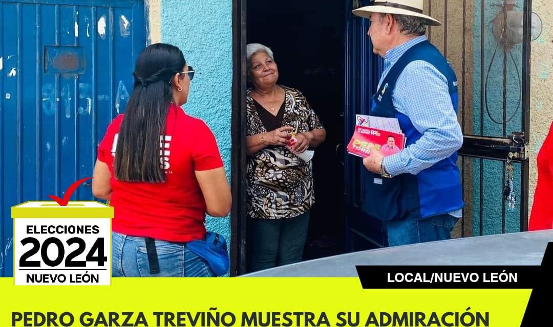 PEDRO GARZA TREVIÑO MUESTRA SU ADMIRACIÓN POR LAS MAMÁS Y ABUELITAS DE GUADALUPE