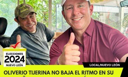 OLIVERIO TIJERINA NO BAJA EL RITMO EN SU CAMPAÑA PARA LLEGAR A LA CÁMARA DE DIPUTADOS