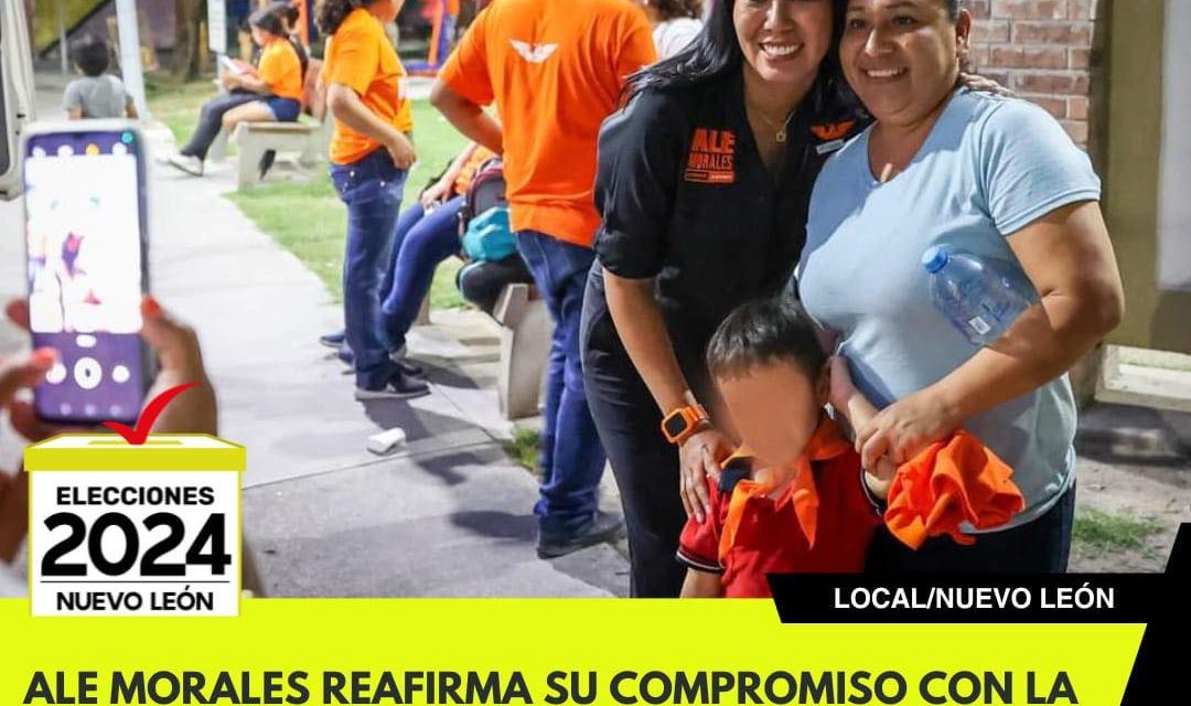 ALE MORALES REAFIRMA SU COMPROMISO CON LA CIUDADANÍA DE SAN NICOLÁS