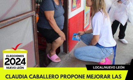 CLAUDIA CABALLERO PROPONE MEJORAR LAS CALLES DEL DISTRITO 18