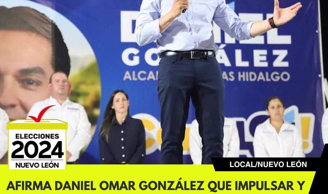 AFIRMA DANIEL OMAR GONZÁLEZ QUE IMPULSAR Y DIALOGAR CON LOS SABINENSES ES LA PRIORIDAD