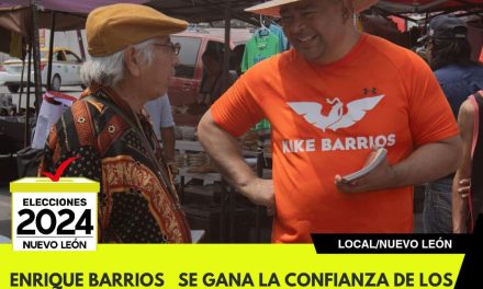 ENRIQUE BARRIOS SE GANA LA CONFIANZA DE LOS VECINOS DEL DISTRITO 1