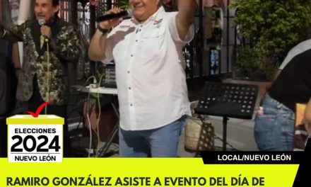 RAMIRO GONZÁLEZ ASISTE A EVENTO DEL DÍA DE LAS MADRES CON VECINOS DE PRADOS DE LA CIENEGUITA