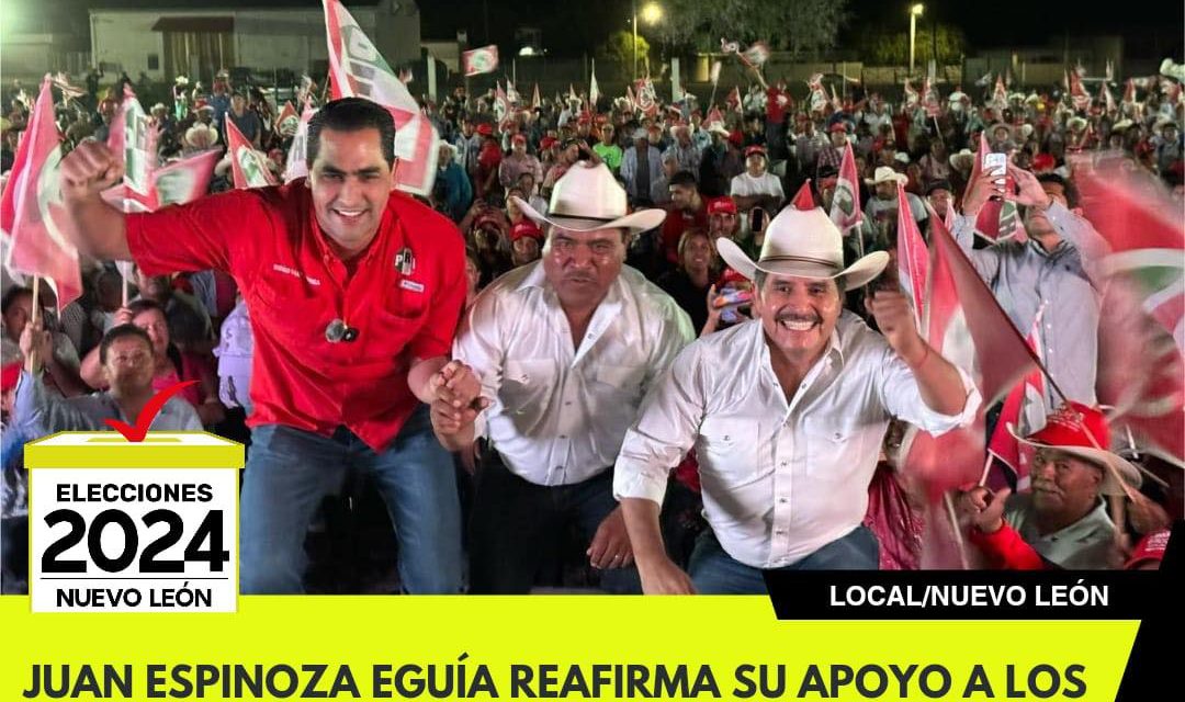 JUAN ESPINOZA EGUÍA REAFIRMA SU APOYO A LOS MUNICIPIOS DE SU DISTRITO