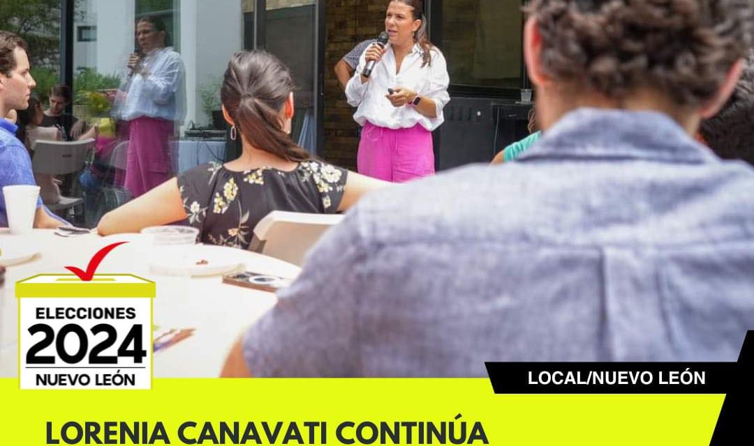 LORENIA CANAVATI CONTINÚA COMPARTIENDO PROYECTOS EN SAN PEDRO