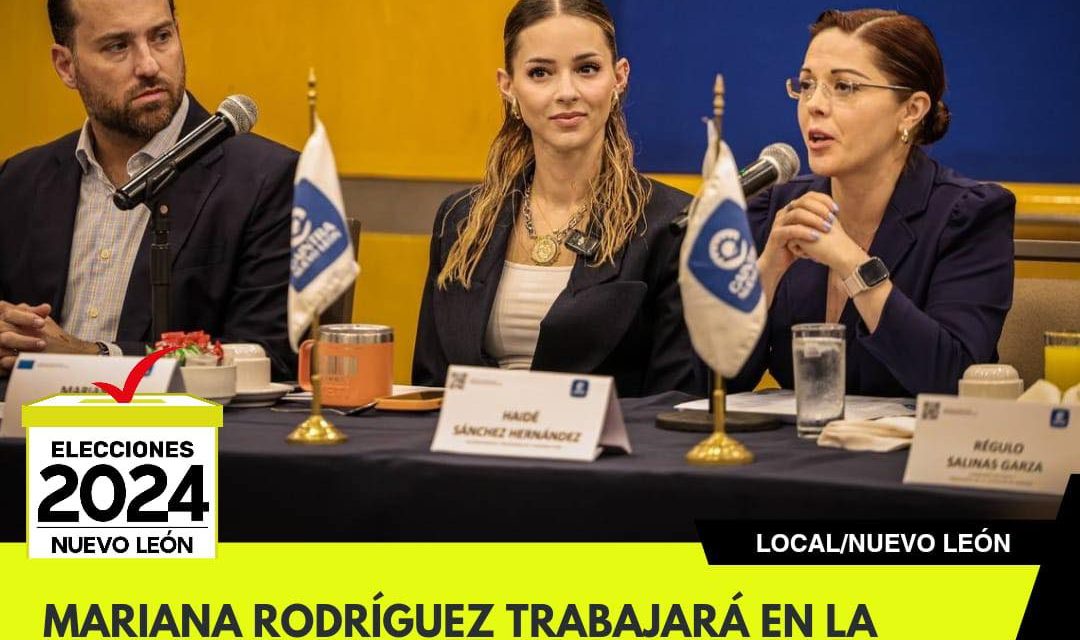 MARIANA RODRÍGUEZ TRABAJARÁ EN LA AGILIZACIÓN Y DIGITALIZACIÓN DE TRÁMITES MUNICIPALES