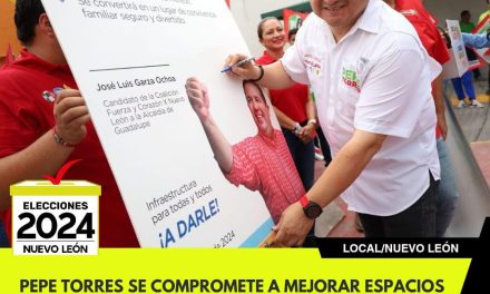 PEPE TORRES SE COMPROMETE A MEJORAR ESPACIOS PÚBLICOS Y DEPORTIVOS EN EL DISTRITO 13