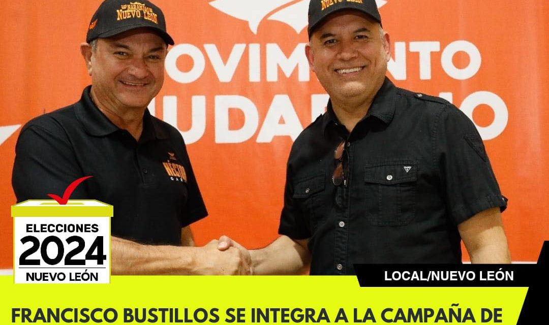 FRANCISCO BUSTILLOS SE INTEGRA A LA CAMPAÑA DE HÉCTOR GARCÍA EN GUADALUPE