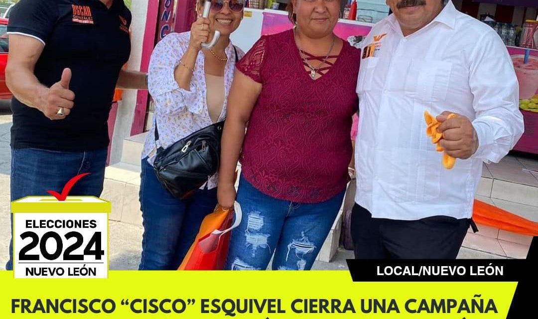 FRANCISCO “CISCO” ESQUIVEL CIERRA UNA CAMPAÑA EXITOSA Y QUE SE ESPERA DÉ FRUTOS EN PESQUERÍA