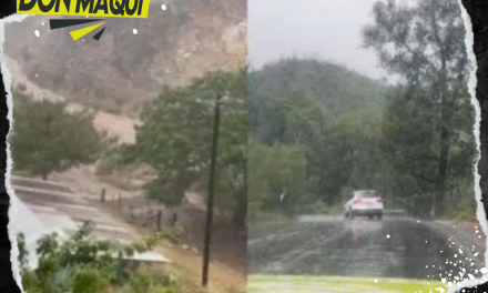 TORMENTA AZOTA LA SIERRA DE SANTIAGO Y CIERRAN ACCESOS