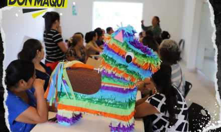 EN SABINAS HIDALGO INICIO EL CURSO GRATUITO DE ELABORACIÓN DE PIÑATAS EN EL CENTRO PARA EL DESARROLLO DE LAS MUJERES