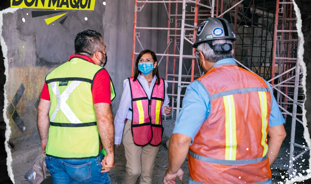 EL MUNICIPIO DE GUADALUPE REGISTRA MÁS DEL 70% DE AVANCE EN LA REHABILITACIÓN DE PASO DEPRIMIDO