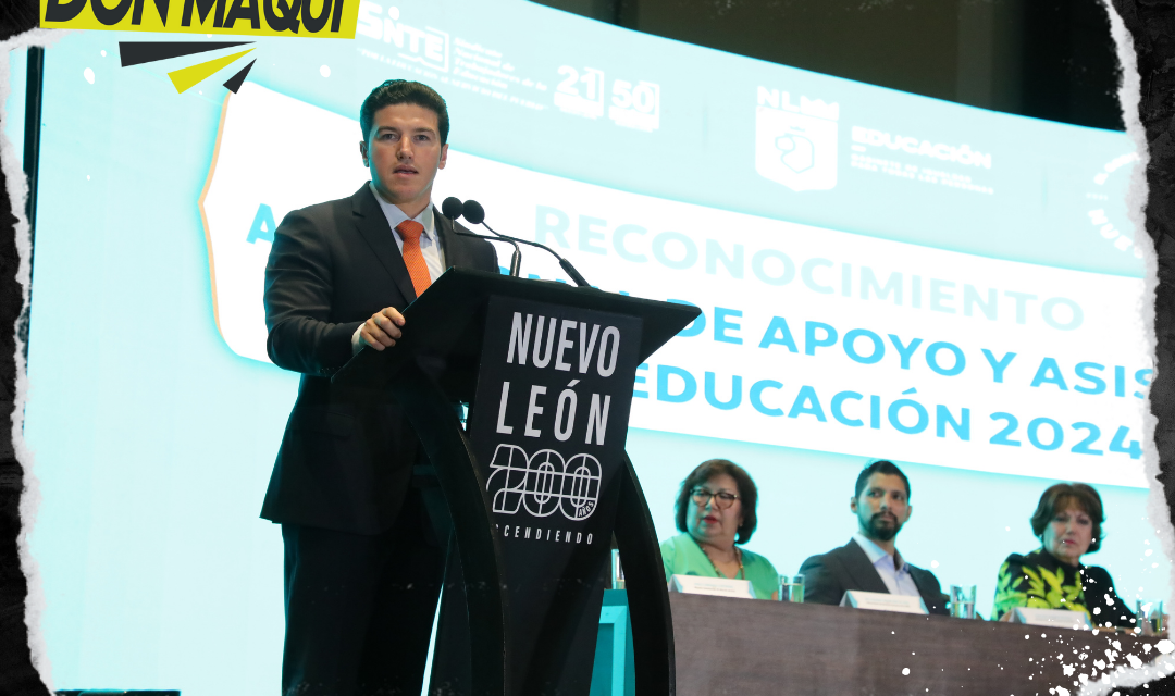 GOBIERNO DE NUEVO LEÓN RECONOCE A 1,932 TRABAJADORES DE LA EDUCACIÓN POR SU SERVICIO