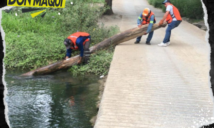 CONTINÚAN LABORES DE LIMPIEZA EN ALLENDE PARA PREVENIR INUNDACIONES