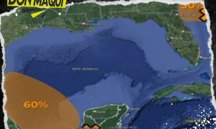 POSIBLE CICLÓN EN EL GOLFO DE MÉXICO ALERTA A LA CONAGUA