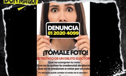 INVITAN A DENUNCIAR DELITOS ELECTORALES DURANTE LA JORNADA ELECTORAL