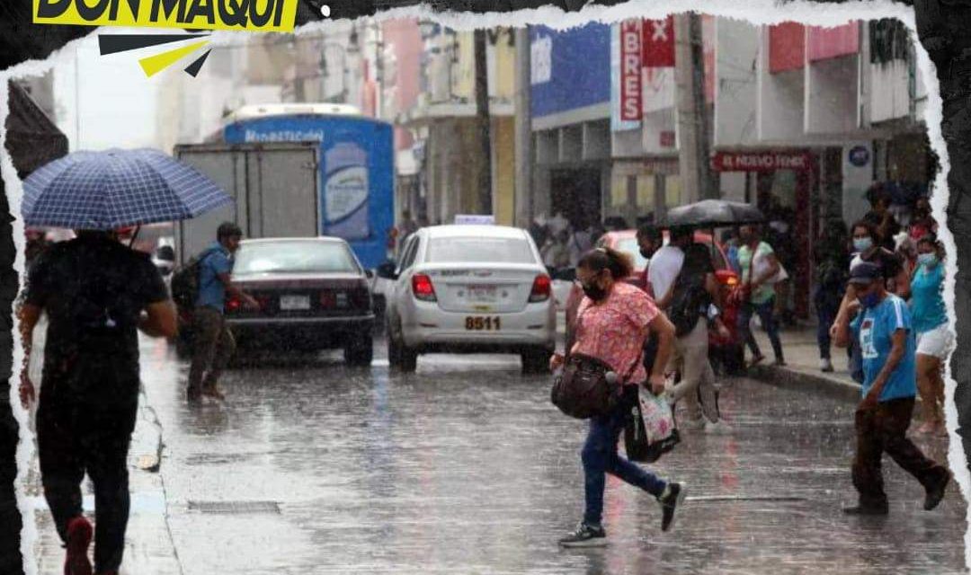 ¡SACA EL PARAGUAS! SE ESPERAN FUERTES VIENTOS Y LLUVIAS PARA ESTE VIERNES EN LA ENTIDAD