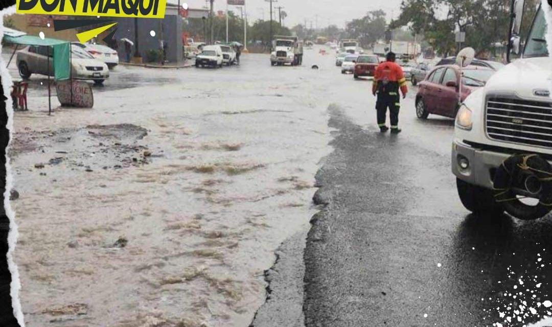 DESALOJAN A 80 PERSONAS EN LA COLONIA LA ESCORIAL EN SANTA CATARINA POR INUNDACIONES