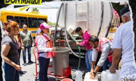 MUNICIPIO DE GUADALUPE LLEVA AGUA A 52 SECTORES CON OPERATIVO “COLIBRÍ”