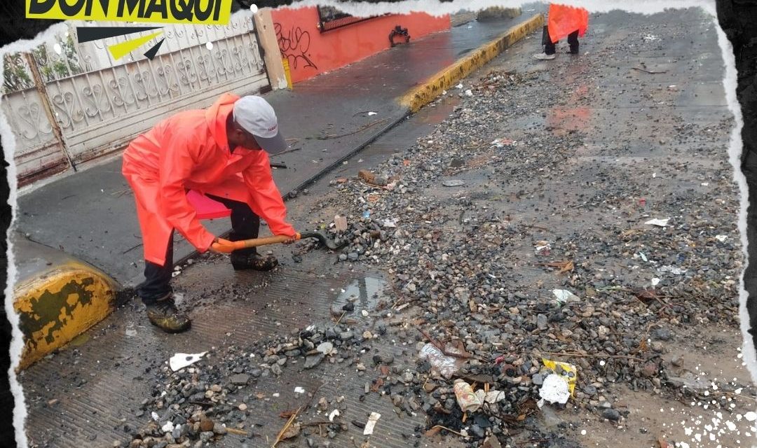 SANTA CATARINA INICIA RETIRO DE BASURA Y DESECHOS VEGETALES 