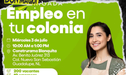 GUADALUPE CONTINÚA CON LA BRIGADA DE EMPLEO EN TU COLONIA