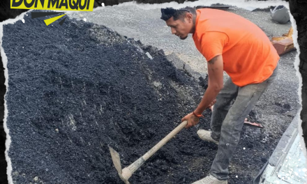 GENERAL TERÁN CONTINÚA PROGRAMA DE BACHEO PERMANENTE