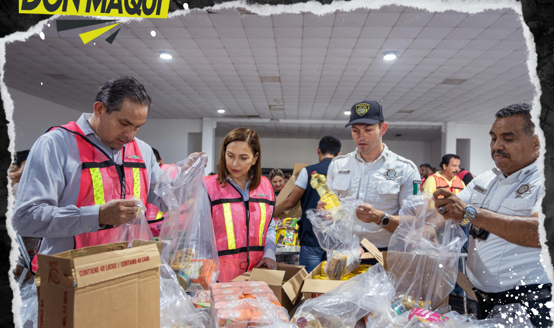 CRISTINA DÍAZ APOYA A LOS DAMNIFICADOS POR LA TORMENTA “ALBERTO”