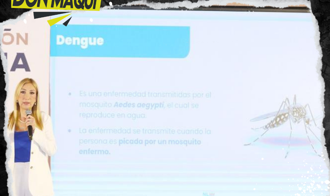 SE SOLICITA A LA POBLACIÓN REALIZAR MEDIDAS PREVENTIVAS ANTE EL AUMENTO DE CASOS DE DENGUE EN NUEVO LEÓN