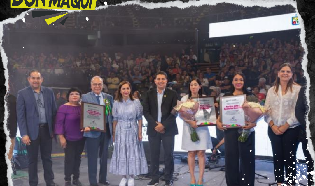 CRISTINA DÍAZ RECONOCE A MAESTROS DESTACADOS DURANTE EL FESTEJO DEL MAGISTERIO 2024